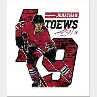 Jonathan Toews Chicago Offset Posters and Art